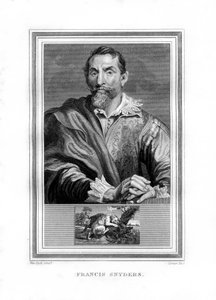 Frans Snyders, Flaman Barok dönemi ressamı, 1825.