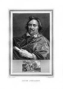 Jacob Jordaens, Flaman Barok dönemi ressamı, 1825.