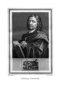 Nicolas Poussin, Fransız ressam, 1825. by John Corner