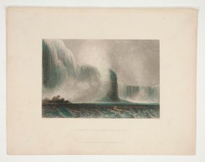 Feribottan Niagara Şelalesi, Nathaniel Parker Willis için illüstrasyon