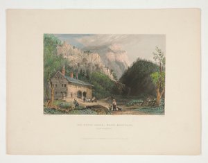 Notch House, White Mountains, New Hampshire, Nathaniel Parker Willis için illüstrasyon