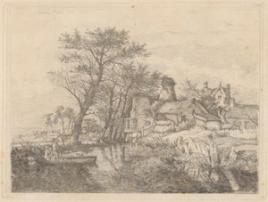 New Mills'in Arkası, Norwich by John Crome