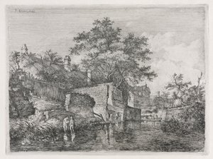 Yeni Değirmenlerin Önü, 1813. by John Crome