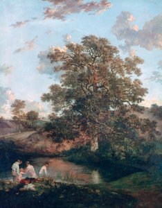 Poringland Meşesi, c1818-1820 by John Crome