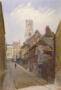 Chigwell Tepesi, Stepney, Londra, 1881 by John Crowther