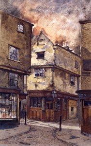 Dick Whittington Inn, Kumaş Fuarı, Londra, 1880 by John Crowther