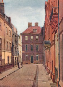 Yargıç Jeffreys House, Delahay Caddesi, Westminster, Londra, c1880 1926. by John Crowther