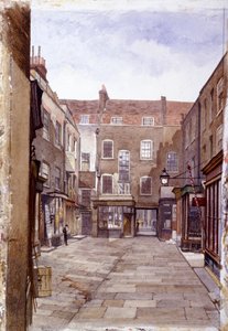 Deri Satıcı Binaları, Londra Duvarı, Londra, 1883 by John Crowther