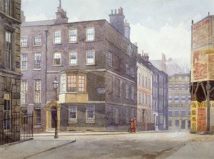 Howard Street ve Norfolk Street kavşağının görünümü, Londra, 1880 by John Crowther