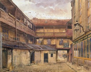 White Hart Inn, Southwark, 1879 by John Crowther