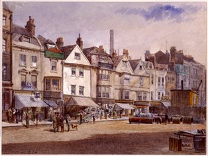 Whitechapel High Street, Stepney, Londra, 1884 by John Crowther