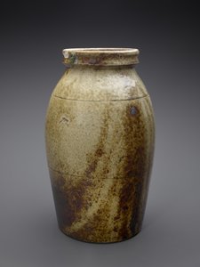Kavanoz, c. 1850-1883 (alkali sırlı seramik)