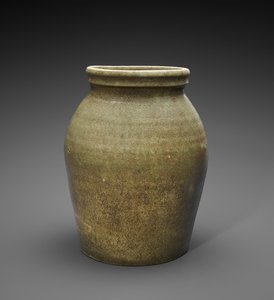 Kavanoz, c. 1850-1883 (alkali sırlı seramik)