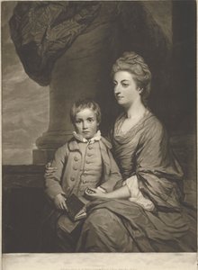 Elizabeth, Pembroke Kontesi ve Rt. Sayın George, Rab Herbert by John Dixon