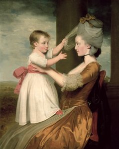 Elizabeth Mortlock (d.1756) ve oğlu Genç John Mortlock