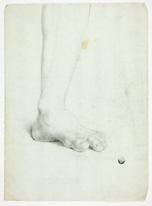 Ayakta Duran Figürün Sol Bacağı by John Downman