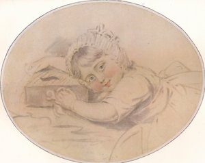 Hon portresi. Henry Burrell Çocukken, 1784, 1917 by John Downman