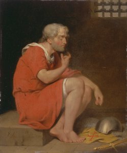 Robert, Normandiya Dükü, Hapishanede by John Downman