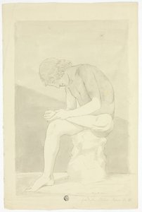 Diken Seçici (Lo Spinario) by John Downman