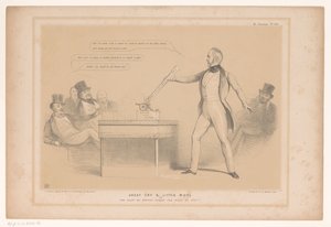 Spotpret, Lord Palmerston ile tanıştı Büyük bir çığlık ve biraz yün veya Arama hakkı, ziyaret hakkına karşı! (nesne üzerindeki başlık) HB Sketches (nesne üzerinde seri başlığı) by John Doyle