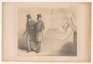 Spotpret, Peel ile en konforlu yatakta buluştu Küçük imalar (nesne üzerindeki başlık) HB Sketches (nesne üzerinde seri başlığı) by John Doyle
