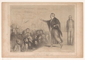 Spotpret, Sir Robert Peel ile goochelaar ile tanıştı Soirées gizemleri. Aziz Stephen tiyatrosunda harika performans (nesne üzerinde başlık) HB Sketches (nesne üzerinde seri başlığı) by John Doyle