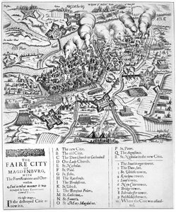 Tahkimatlar ve Çalışmalar ile Faire Şehri Magdenburg. Ve John Tserclaes Kontu Tilty, 1631 tarafından ne şekilde kuşatıldı? by John Droeshout