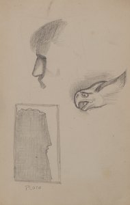Adsız [Kalem eskizleri] (kalem) by John Duncan