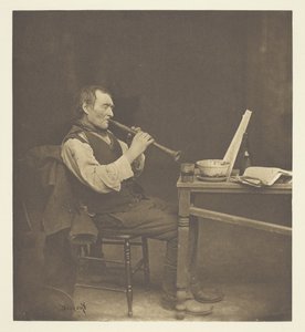 Clarionet Oyuncu, c. 1897. by John E. Dumont