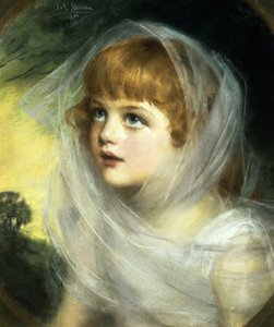 Sadelik ve Masumiyet, 1900 (pastel) by John Ernest Breun