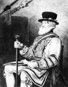 Muhafız Yeoman, Charles Waltner tarafından yapılan baskı