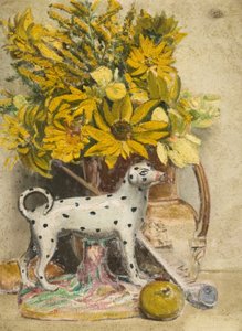 Natürmort (Benekli Köpek) (gemideki yağ)