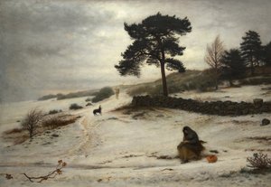 Es Es Kış Rüzgarı by John Everett Millais