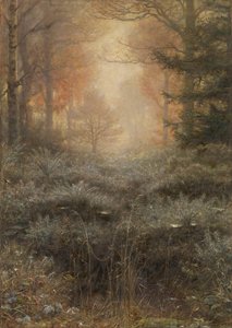 Çiğle Islanmış Furze by John Everett Millais