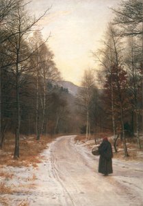 glen birnam by John Everett Millais
