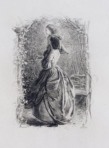 Mutlu Bahar (kağıda gravür) by John Everett Millais