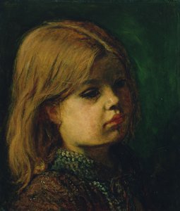 Bir Kızın Başı by John Everett Millais