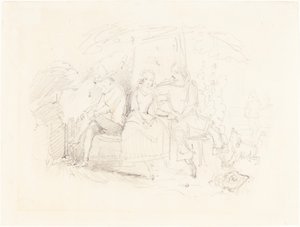 Bir Ağacın Altında Aşıklar by John Everett Millais