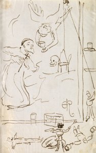 Rossetti Büyük Bir Şeyi Boyamak by John Everett Millais