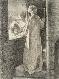 Aziz Agnes Eve, c1857 by John Everett Millais