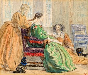 Tuvalet by John Everett Millais