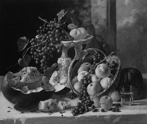 Meyveli Natürmort, ca. 1857.