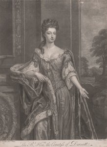 Hampton Court'un Güzelleri: Çok Saygıdeğer Mary, Dorset Kontesi by John Faber the younger