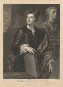 Martin Folkes Av. by John Faber the younger