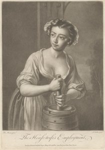 Ev Hanımının Çalışması by John Faber the younger
