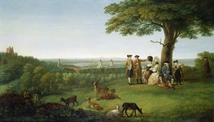 One Tree Hill, Greenwich, with London in the Distance, 1779 