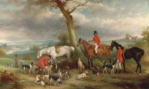 Thomas Wilkinson, MFH, Hurworth Foxhounds ile