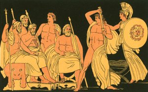 Athene, Akhilleus