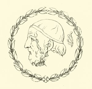 Homeros by John Flaxman
