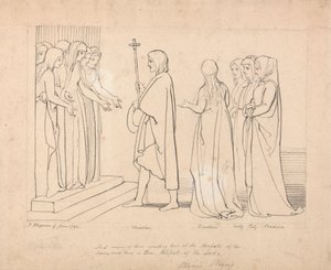 Pilgrim'in İlerlemesine Örnek by John Flaxman